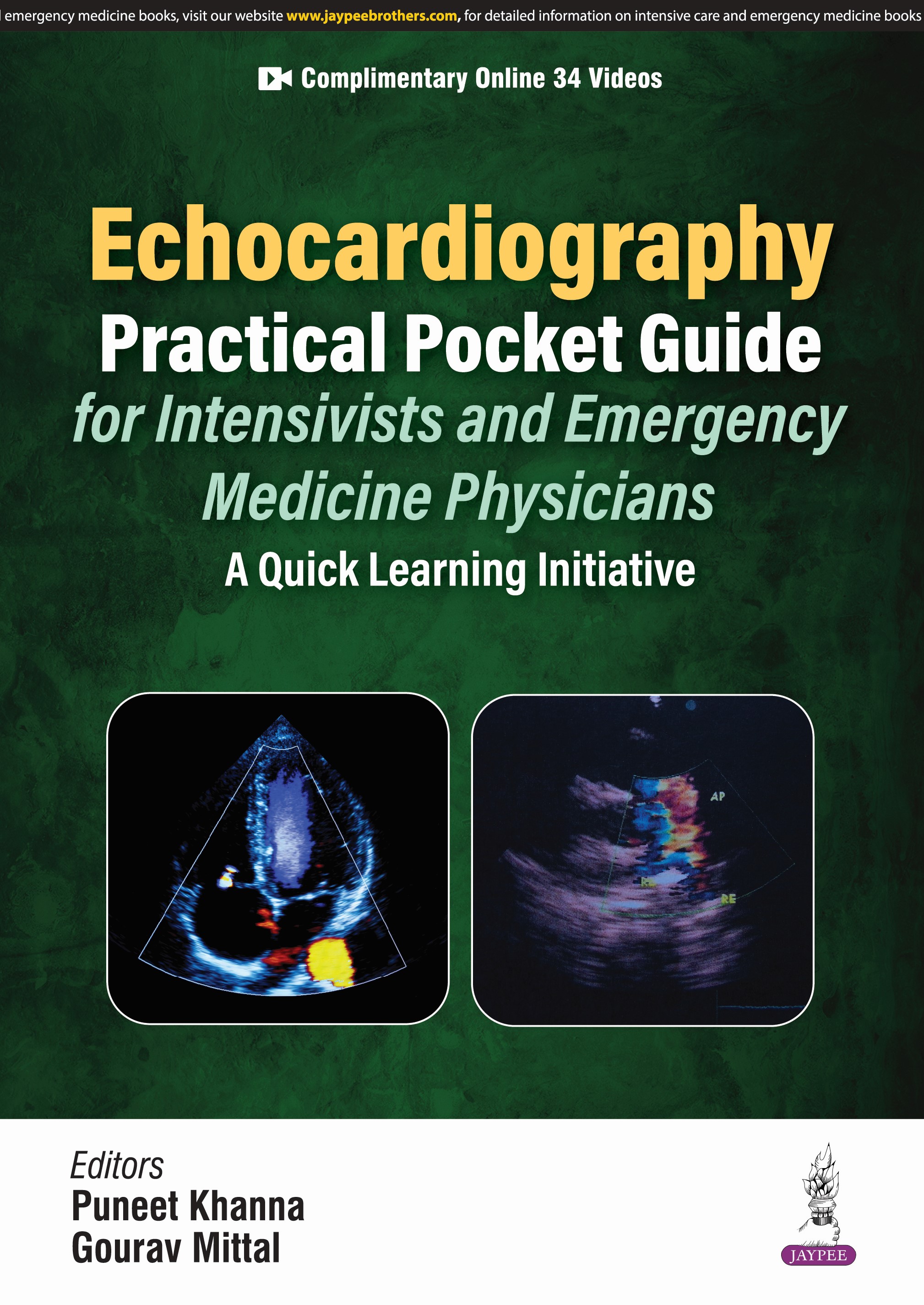 Echocardiography Practical Pocket Guide for Intensivists and